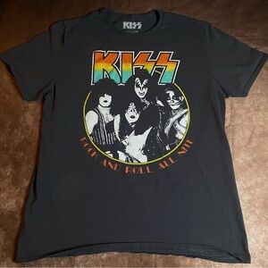 Kiss Band Tee with Vibrant Graphic